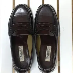 ★美品★ HARUTA ローファーブラウン　23.5