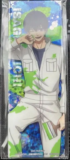 潔世一　ブルーロック　GIGO限定　ホログラム缶バッジ　ペンキ