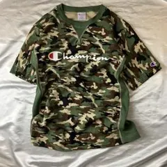 チャンピオン　リバースウィーブ　迷彩柄 Tシャツ Lサイズ