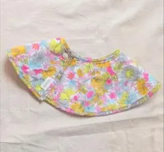 【MARLMARL】美品 スタイ花柄 ベビー よだれかけ