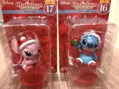 ディズニー クリスマスオーナメントくじ2025フィギュア スティッチ エンジェル