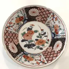 【美品】有田焼 陶和苑 古伊万里様式 菓子鉢 深皿 23.5cm