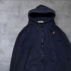 00s カーハート Carhartt フルジップパーカー ワンポイント