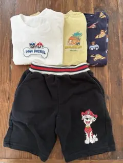 パウパトロール 半袖Tシャツ ハーフパンツ セット 110 120