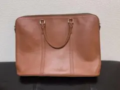 本革ビジネスバッグ ブラウン