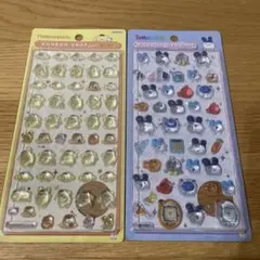 ポムポムプリンミニ＆たまごっち ボンボンドロップシール2シート正規品