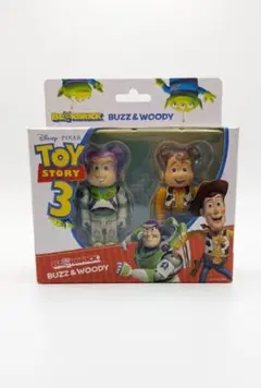 BE@RBRICK TOY STORY 3 BUZZ & WOODY - メルカリ