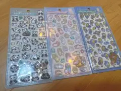 ボンボンドロップシール アニマル ハシビロコウ パンダ レッサーパンダ