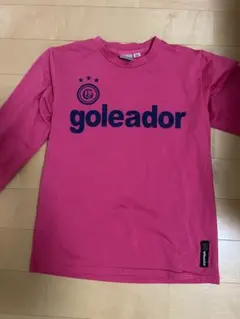 goleador 長袖プラクティスシャツ ピンク 160
