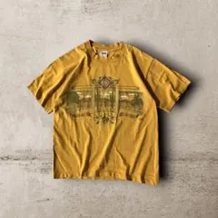 USA製90s anvilアリゾナ州スーベニアアートTシャツシングルMマスタードのサムネイル