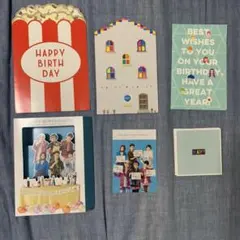 AAA グッズ　バースデーカード