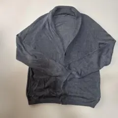 Calvin Klein ショールカラー カーディガン グレー 2Lのサムネイル