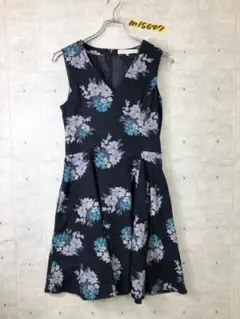 美品！MERCURY DUO マーキューリーデュオ 花柄ノースリーブワンピース