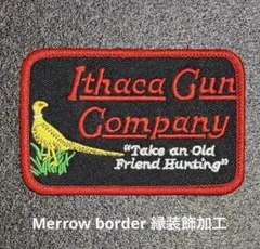 B1065-1 米国　銃器メーカー　Ithaca Gun 刺繍ワッペンのサムネイル