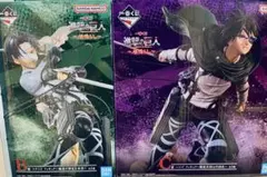 進撃の巨人一番くじ リヴァイ ハンジ フィギュア 地ならし 進撃の巨人