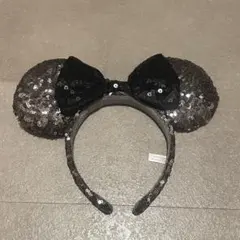 ディズニー カチューシャ スパンコール ブラックのサムネイル