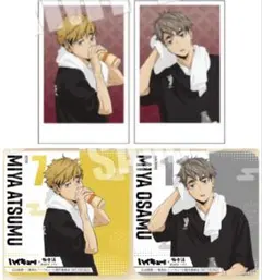 ハイキュー 極楽湯 特典 侑 治 コースター ポラロイド