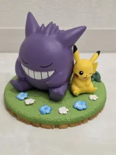 ポケモン ゲンガー ピカチュウ フィギュア くつろぎタイムのサムネイル