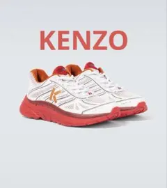 本物 美品 ケンゾー ペース ロートップ スニーカー 赤 41 KENZO 靴のサムネイル