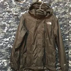 ノースフェイスナイロンジャケット HYVENT フード付き ブラック