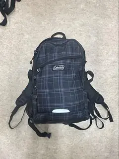 00s y2k coleman check pattern backpack - メルカリ