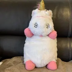 ミニオン　フラッフィーぬいぐるみ USJ 白 ピンク