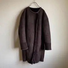 relume JOURNAL STANDARD フェイクムートンコート 焦茶