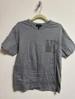 【美品】エンポリオアルマーニ Tシャツ グレー XLサイズ ゆったり着用可