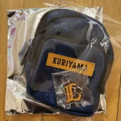 埼玉西武ライオンズ 1 栗山 巧 選手 ミニバッグパック風ポーチ