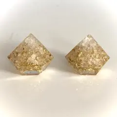 金運盛り塩⭐︎ヒマラヤ岩塩　2個セット　『金』