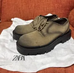 ZARA ボリュームレザーシューズ（ブーツ） 43（27.5cm）のサムネイル