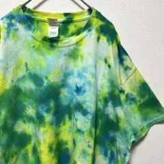 美品 アメリカ古着 GILDAN タイダイ Tシャツ XL ビッグシルエット