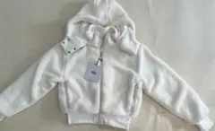 Alo Yoga Ivory Foxy Sherpa Jacket アイボリー