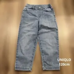 UNIQLO キッズストレート ジーンズ 120 ジーパン　ボトムス