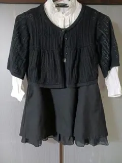 COMME CA ISM フォーマル 女子 ワンピセットアップ 110 130