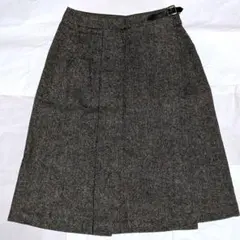 ｌASEDＵIRE405／CAＰIROＮ⭐️グレー 膝丈スカート⭐️W61