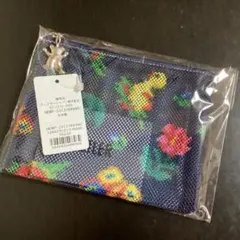 フェイラー　ハイジ　メッシュポーチ　　Sサイズ　ネイビー