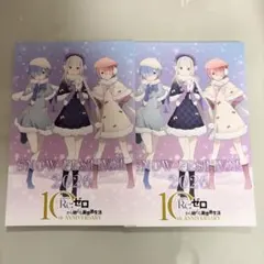 【非売品】Re:ゼロから始める異世界生活 雪まつり ポストカード 2枚セット②