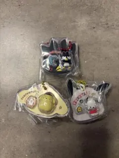 サンリオキャラクターズ パッケージチャーム3個セット