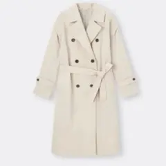 新品未使用GU 2way トレンチコートSサイズ