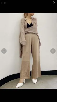 GYDA メッシュニットパンツのサムネイル