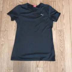 Puma ブラック 半袖Tシャツ L