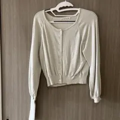 SEA ROOM LYNN ラメニットカーディガン