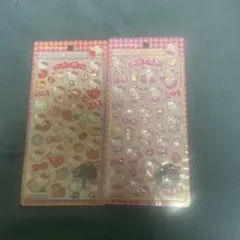 ハローキティ　ボンボンドロップシール2個セット