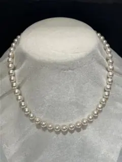 伊勢志摩英虞湾産あこや真珠　7-7.5mm パールネックレス