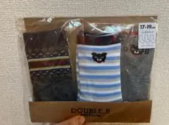mikihouseキッズ靴下ソックス3足セット 17-19cm新品