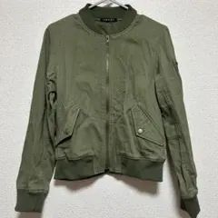 INGNI グリーン カーキ ボンバージャケット ブルゾン 長袖 ジャケット
