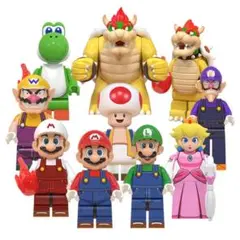 新品 レゴ互換10体セット スーパーマリオブラザーズ ミニフィグ ミニフィギュア