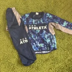 ATHLETA ピステ上下 青 グレー 130