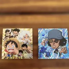 ワンピース　モンキー・D・ルフィ　クザン　シール